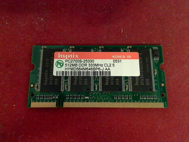 512MB DDR 333MHz PC2700S RAM Memory Toshiba SP6100 PS610E GR