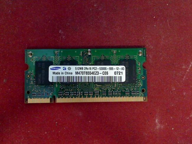 512MB DDR2 PC2-5300S Samsung SODIMM Ram Memory Acer Extensa 6700 6702-100