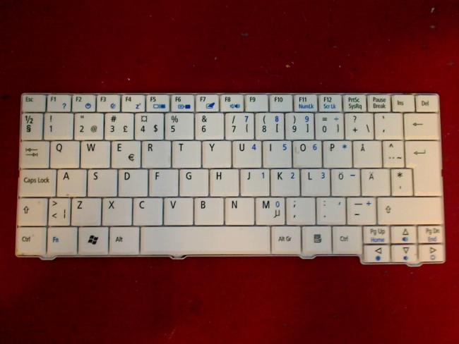 Tastatur Keyboard AEZG5D00020 SWEDISH REV:3A Acer one ZG5 A0A 150-Bp