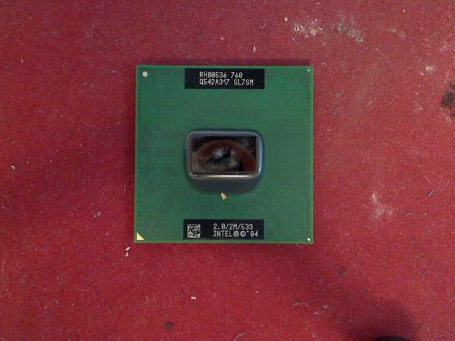 2GHz Intel Pentium M 760 SL7SM CPU Prozessor Fujitsu E8020D WL1