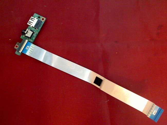 USB Audio Board Platine & Kabel Cable Lenovo IdeaPad U310 4375