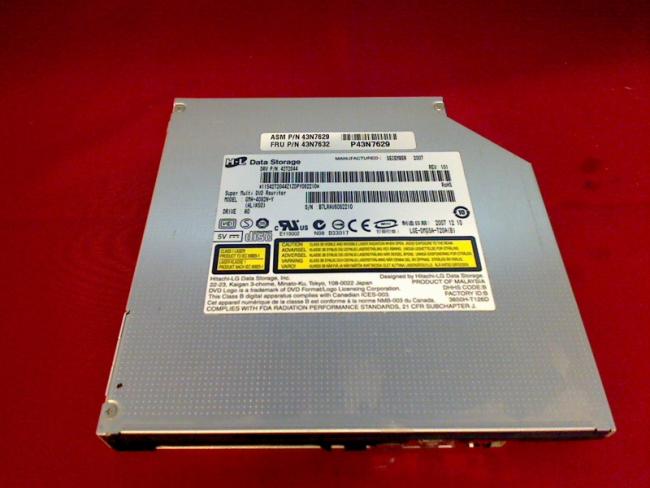 DVD Brenner GMA-4082N-Y IDE ohne Blende mit Halterung Lenovo 3000 N200 (1)