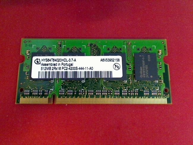 512MB DDR2 PC2-4200S SODIMM Ram Memory Arbeitsspeicher FS E8020D Lifebook