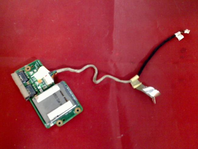 USB Port Card Reader Kartenleser Board Kabel Cable ASUS X70AE-TY029V