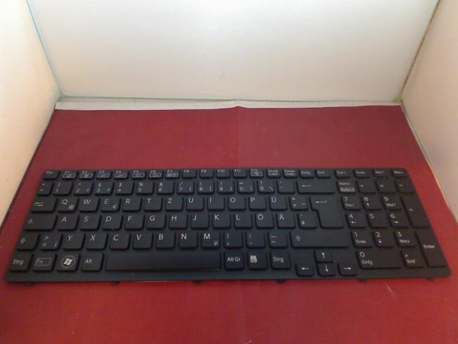 Original Tastatur Keyboard Deutsch schwarz Sony SVE151C11M