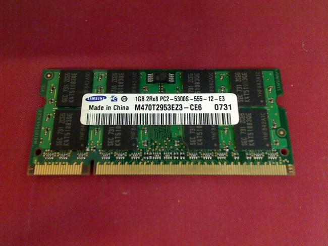 1GB DDR2 PC2-5300S Samsung SODIMM Ram Speicher Sony PCG-3J1M VGN-FW54M