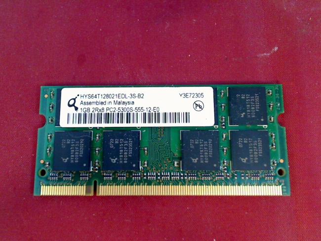 1GB DDR2 PC2-5300S SODIMM Ram Arbeitsspeicher Medion MD96290 WIM2160