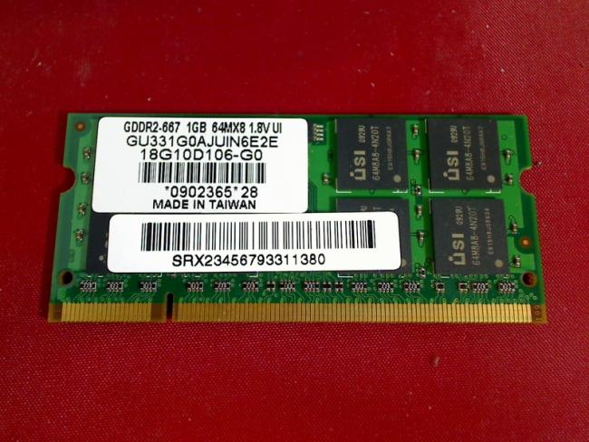 1GB DDR2 667 MHz SODIMM Ram Arbeitsspeicher elisa i-Buddie V10IL1