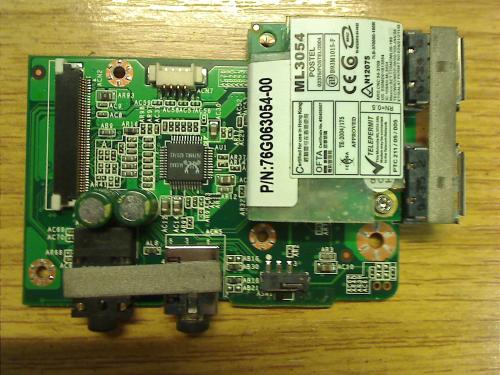 Audio USB Modem Board FS AMILO Pa 2510