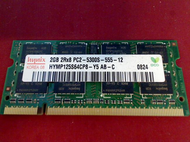 2GB DDR2 PC-5300S Hynix SODIMM Ram Arbeitsspeicher Lenovo T61 6466