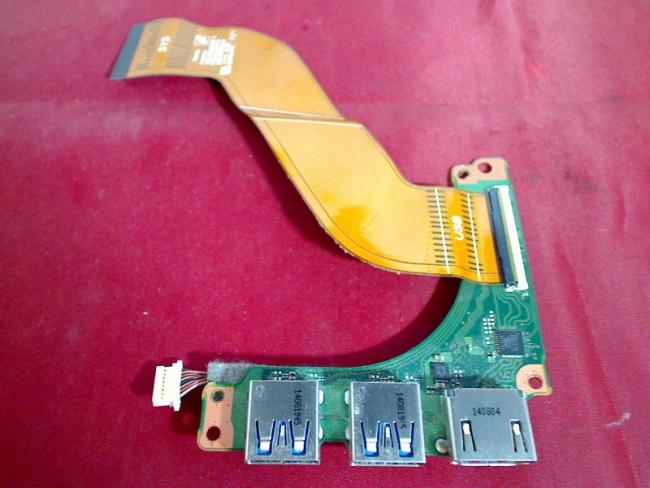 USB HDMI Port Buchse Board & Kabel Cable Toshiba Portege R30 i3