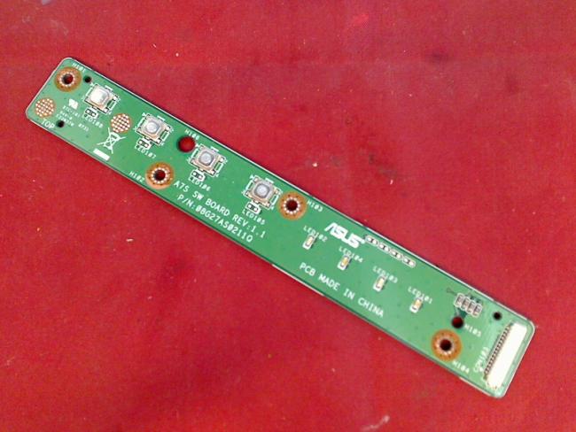 Multimedia Switch Schalter Tasten Board Platine Asus Z83K