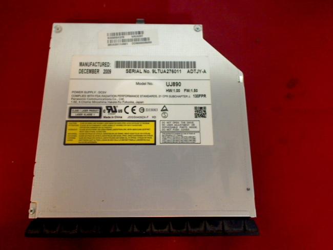 DVD Brenner UJ890 SATA Blende & Halterung Toshiba L500 L550D L555D