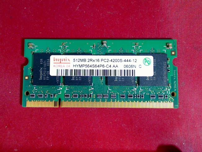 512MB DDR2 PC2-4200S Hynix SODIMM RAM Arbeitsspeicher Fujitsu Pi1536 (1)