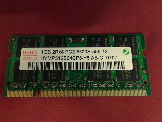 1GB DDR2 PC2-5300S Hynix SODIMM RAM Arbeitsspeicher HP Compaq nx7400