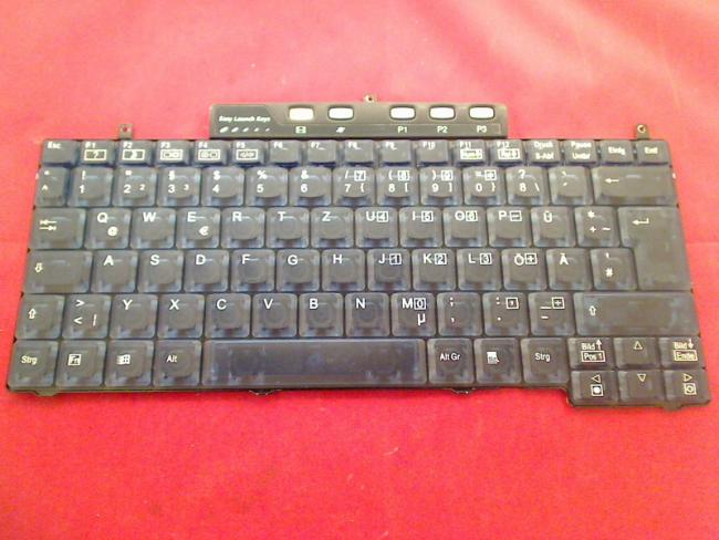 Original Tastatur Keyboard NSK-A8S0G GERMAN Fujitsu Amilo D 7800