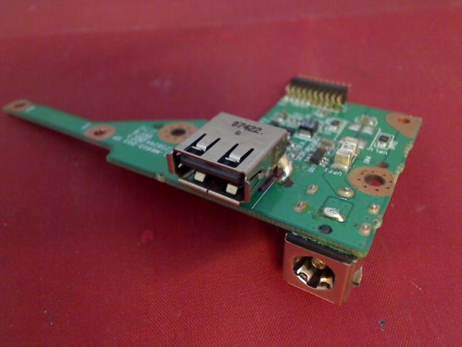 Power Strom Netz Buchse USB Board Platine Terra Mobile 4401 M66SU