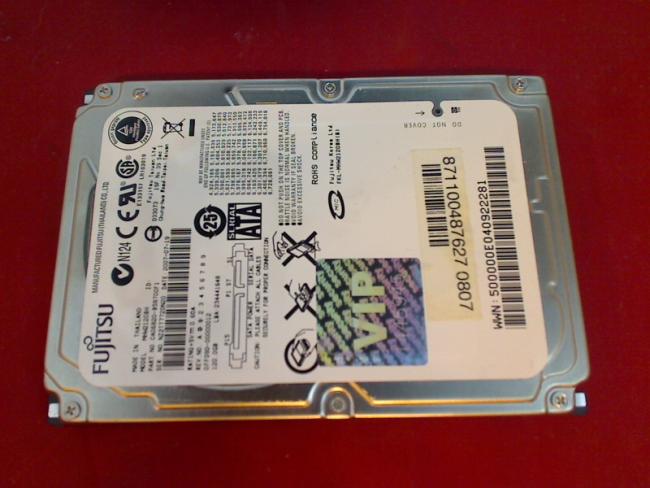 120GB MHW2120BH 2,5\" SATA HDD Festplatte FS Lifebook E8310