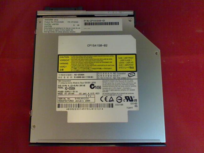 DVD Brenner ND-6500A mit Blende, Adapter, Halterung Siemens LifeBook C1110