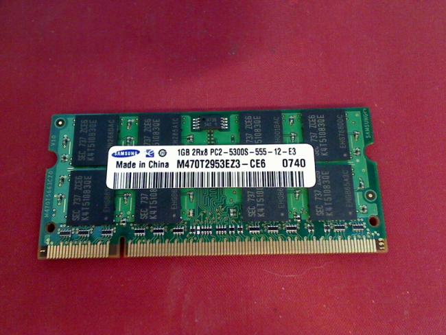 1GB DDR2 PC2-5300S Samsung SODIMM RAM Arbeitsspeicher Fujitsu Pi1536 (2)