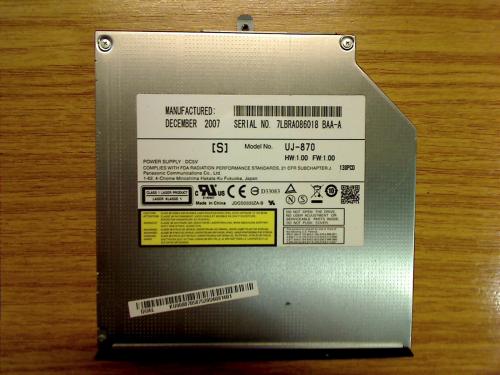DVD Brenner UJ-870 Acer 7520G ICY70 (3) (100% OK)
