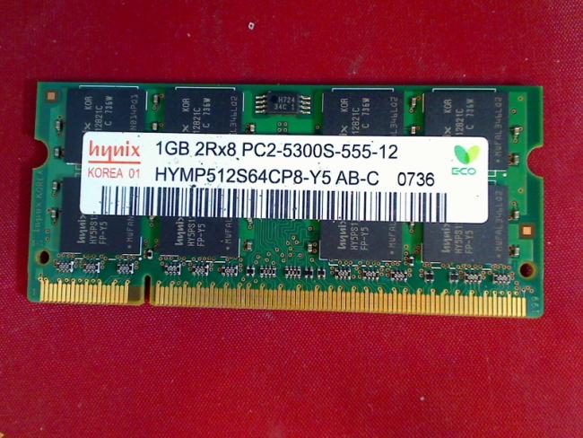 1GB DDR2 PC2-5300S Hynix SODIMM RAM Arbeitsspeicher Dell D630 PP18L