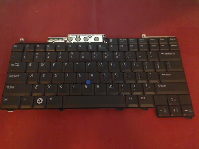 Tastatur Keyboard A102 US Rev. A00 Dell D820 PP04X