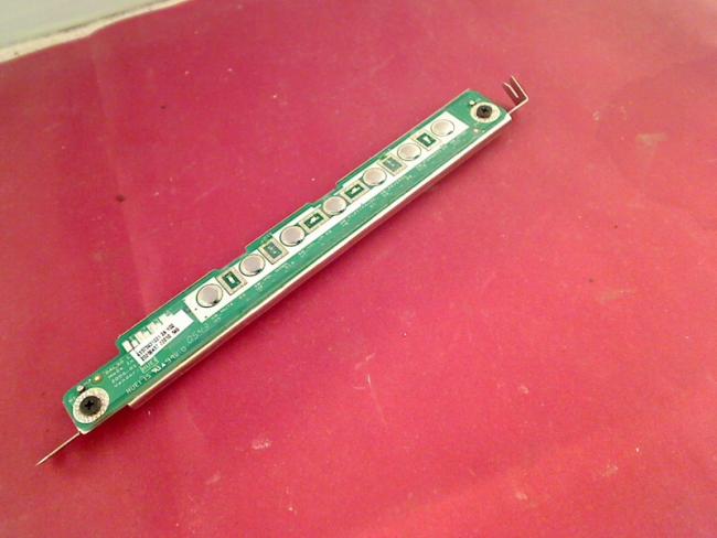 Multimedia Switch Schalter Tasten Board Dell XPS M170 PP14L