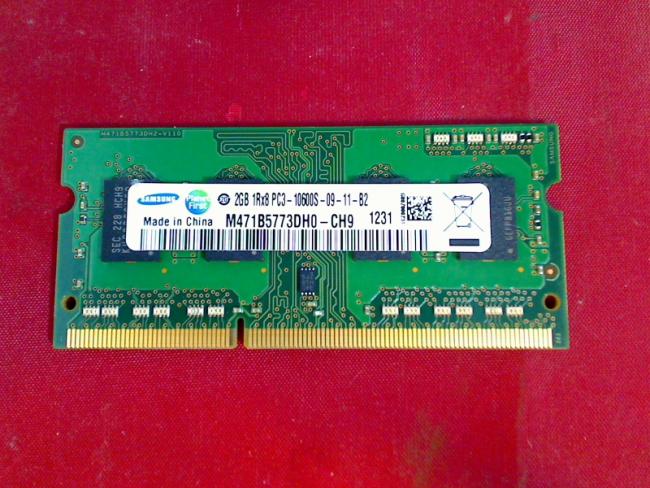 2GB DDR3 PC3-10600S SODIMM Ram Arbeitsspeicher Samsung ChromeBook 550C