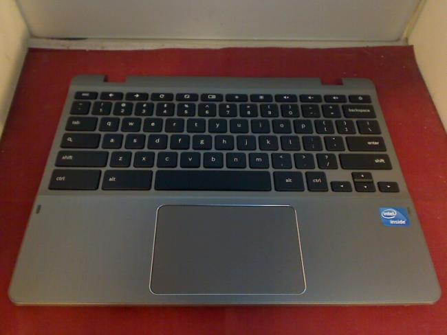 Gehäuse Touchpad Tastatur Keyboard UK BA75-03432A Samsung ChromeBook 550C