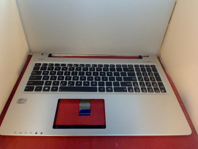 Gehäuse Oberschale Handauflage Tastatur Keyboard ohne Touchpad Asus S56C
