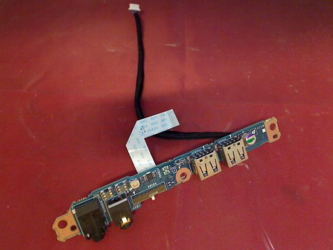 Audio Sound USB WLAN Switch Board & Kabel cable Toshiba Qosmio G20-105