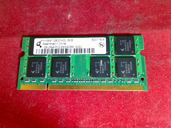 1GB DDR2 PC2-5300S SODIMM Ram Arbeitsspeicher Dell D820 PP04X (1)