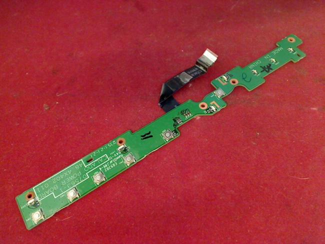 Power Switch Einschalter ON/OFF Board & Kabel Cable Aspire 2920Z MS2229