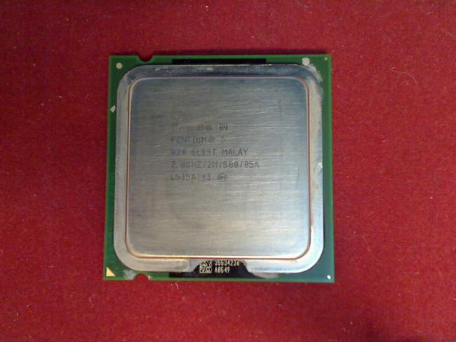 2.8 GHz Intel Pentium D820 SL88T CPU Prozessor Asus V3-P5945G