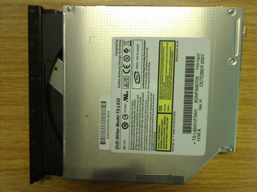 DVD Brenner Writer TS-L632 Fujitsu Siemens Amilo Pi 2540