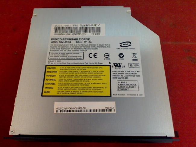 DVD Brenner SSM-8515S IDE mit Blende & Halterung Acer Aspire 9300 MS2195 (2)