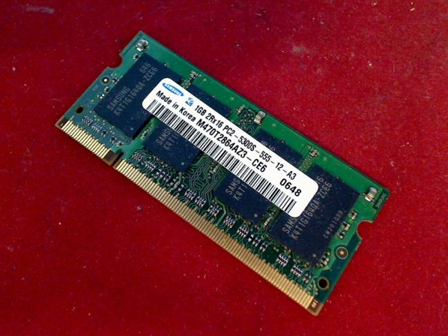 1GB DDR2 PC2-5300S Samsung SODIMM RAM Arbeitsspeicher HP Compaq 2710p