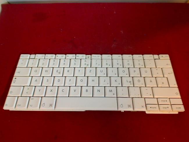 Original Tastatur Keyboard DEUTSCH Weiß Apple ibook G4 A1054