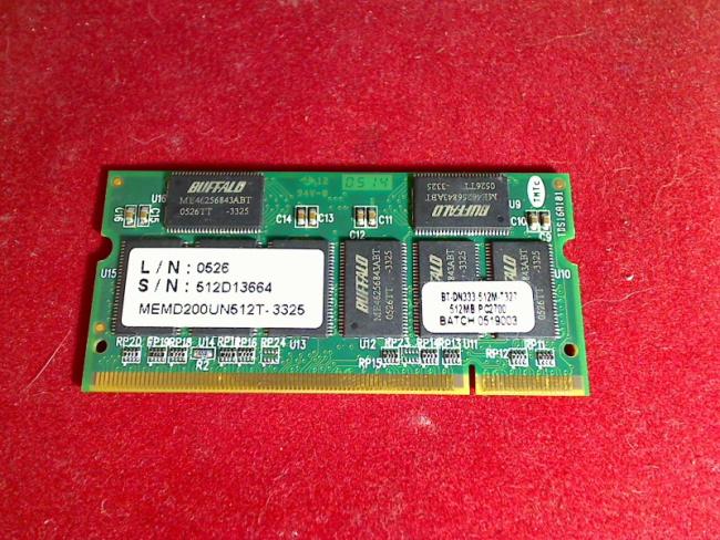 512MB DDR SODIMM RAM Memory Arbeitsspeicher Apple ibook G4 A1054