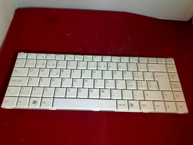 Tastatur Keyboard SW Schweiz K070278B1 weiß Sony PCG-7Y1M VGN-N31M