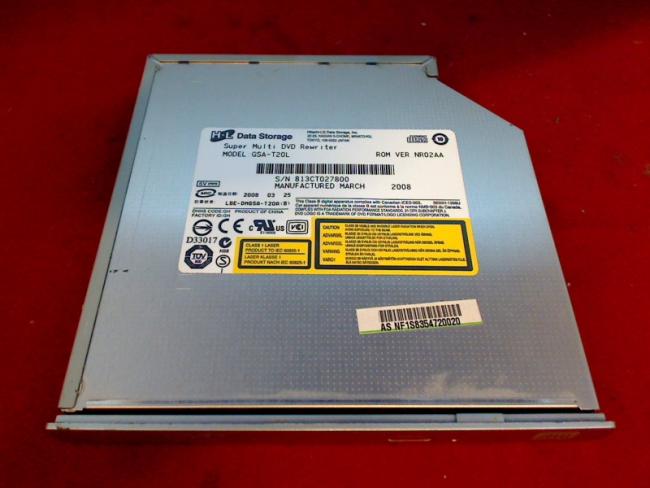 DVD Brenner GSA-T20L IDE mit Blende & Halterung Medion MD95500 RIM 2000