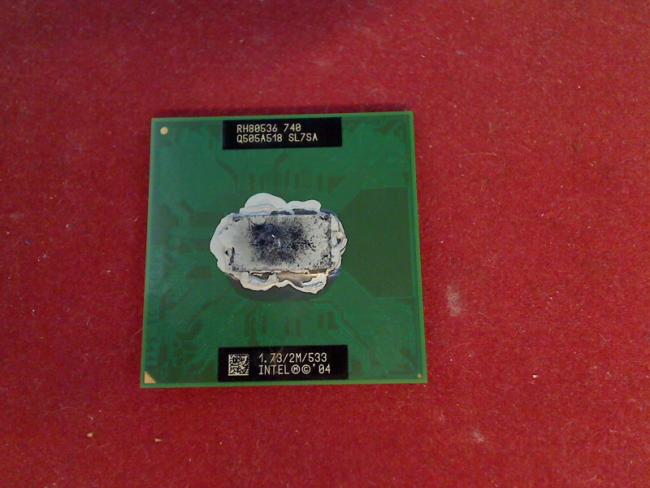1.73 GHz Intel M 740 SL7SA Pentium CPU Prozessor Medion MD95500 RIM2000 -1