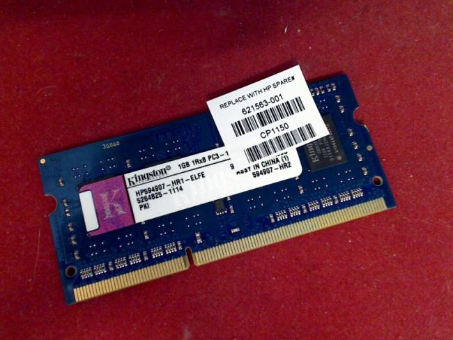 1GB DDR3 PC3-10600S Kingston SODIMM Ram Arbeitsspeicher HP Mini 110-3711sz