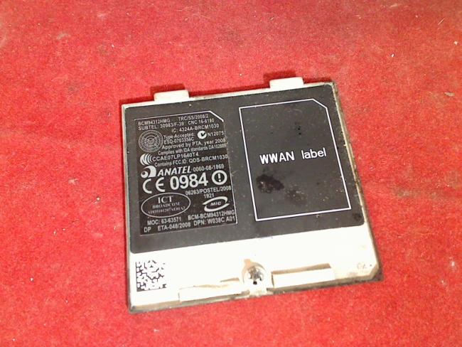 WLAN W-LAN WiFi Gehäuse Abdeckung Blende Deckel Dell Latitude E4300 PP13S