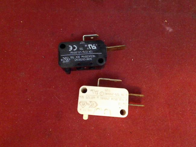 Power Einschalter Switch Schalter 2 Stück Jura Impressa C5 Typ 666