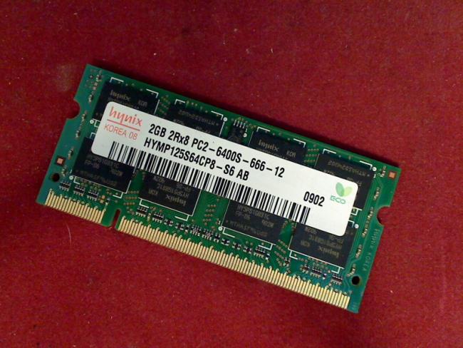 2GB DDR2 PC2-6400S Hynix SODIMM Ram Arbeitsspeicher Toshiba L300-2CV