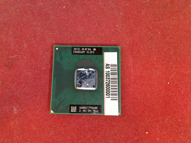 2.4 GHz Intel Core 2 Duo P8600 SLGFD CPU Prozessor Asus G71V