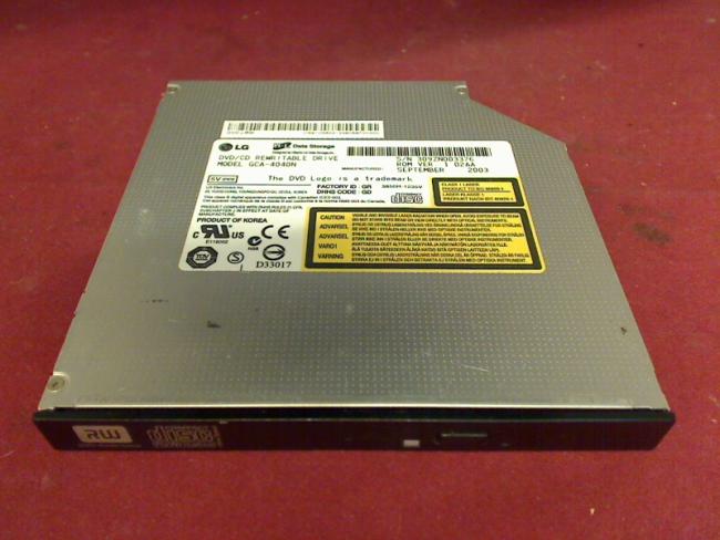 DVD Brenner GCA-4040N IDE mit Blende Acer Aspire 8920G