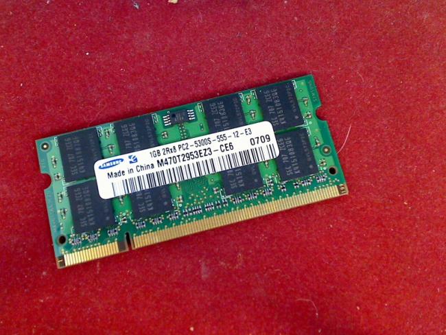 1GB DDR2 PC2-5300S Samsung SODIMM RAM Dell Latitude E6500 PP30L